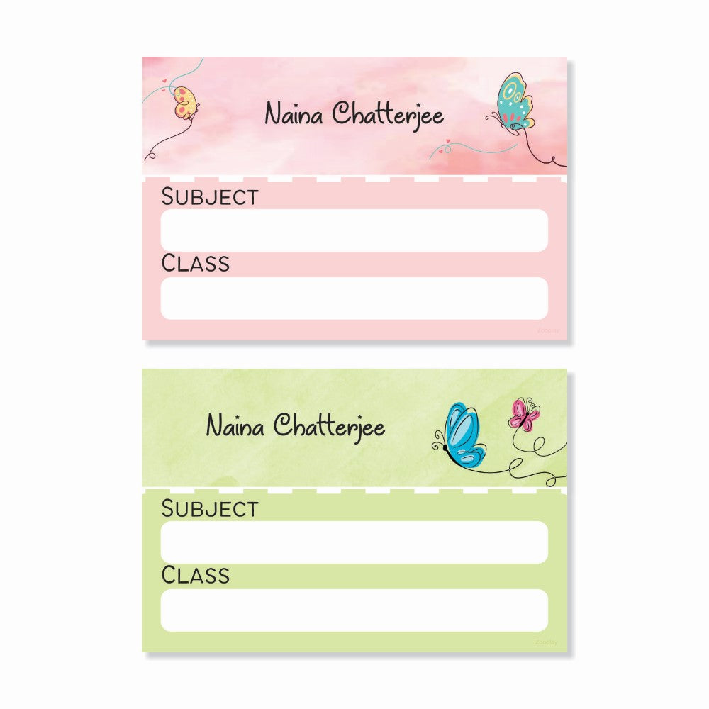 Personalised Book Labels - Magic Wings