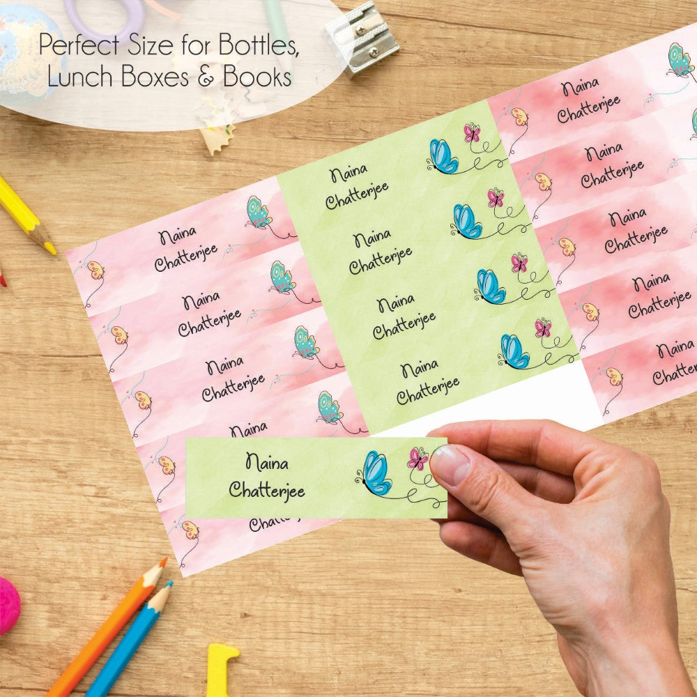 Waterproof Name Labels - Magic Wings