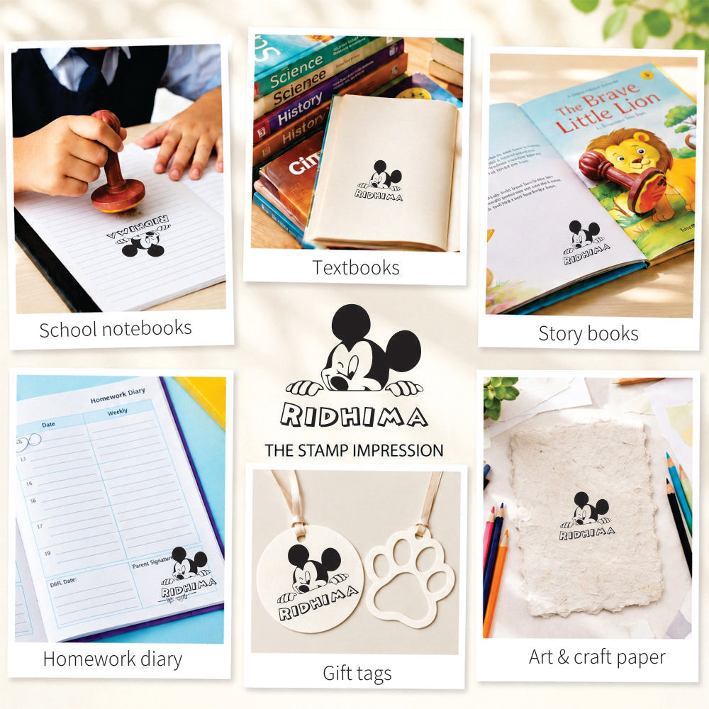 Book stamp - Mickey