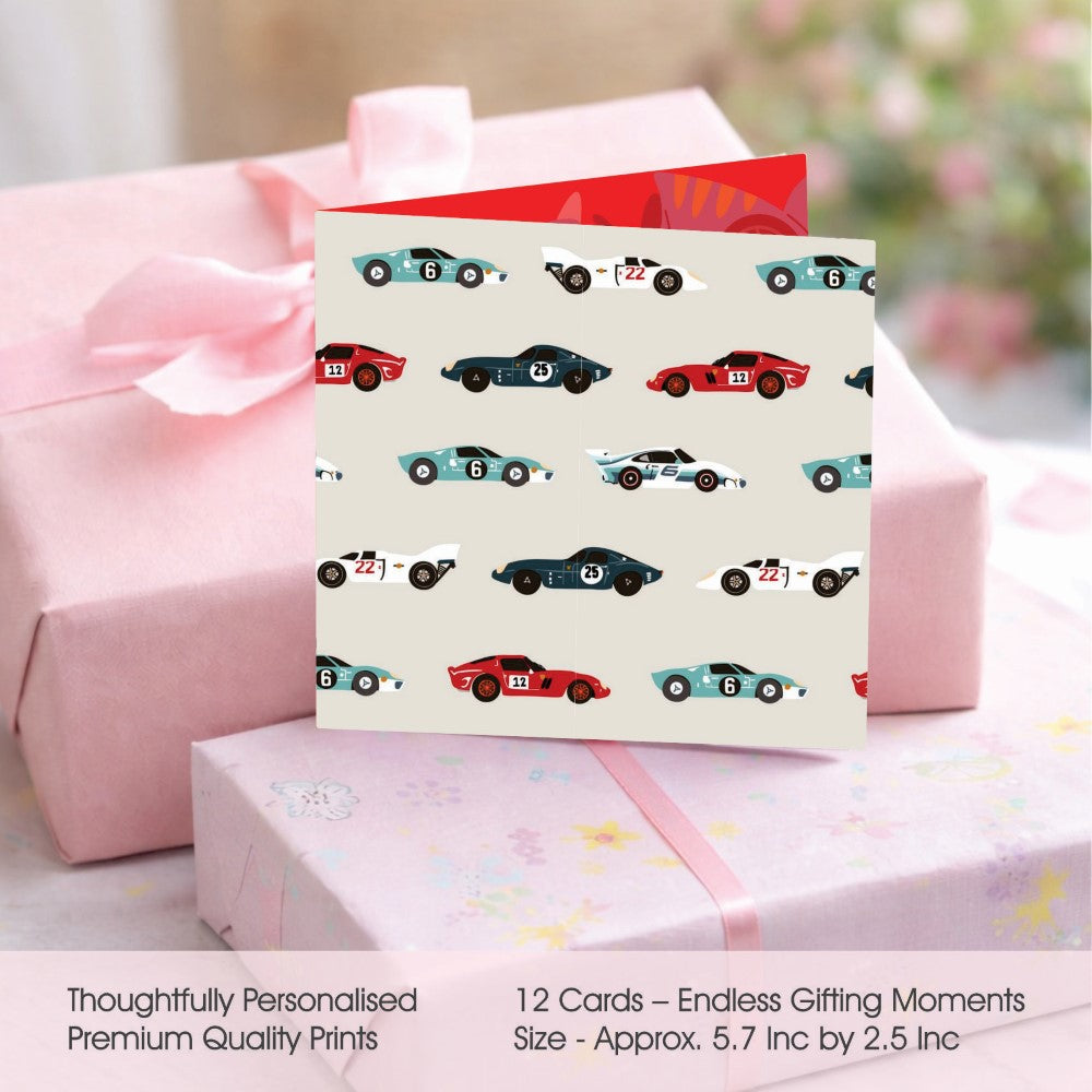 Personalised GIft Notecard - Mini Motor Club