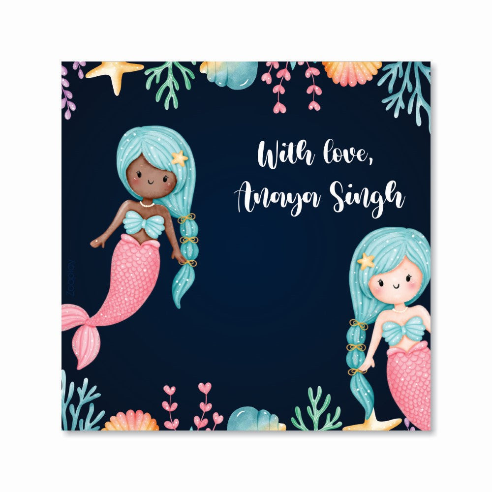 Gift Labels personalized - Mystic Mermaid