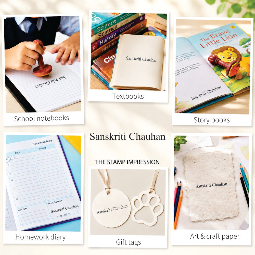 Name stamp - Plain