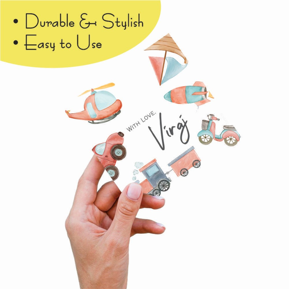 Gift tags Square - On the Move