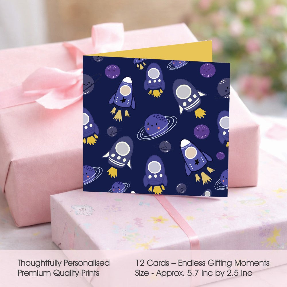 Personalised GIft Notecard - Orbit of Joy
