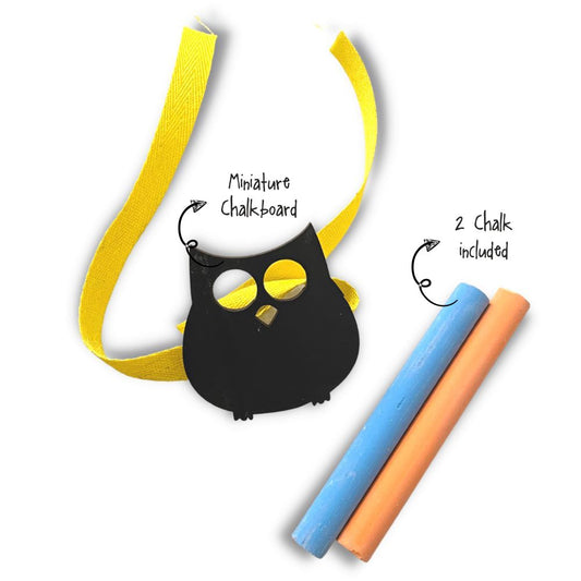 Chalk board Rakhi - Owl