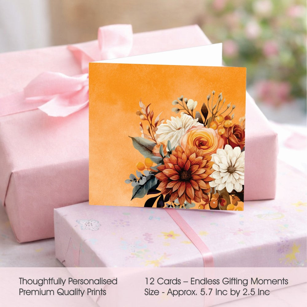 Personalised GIft Notecard - Petal Poetry