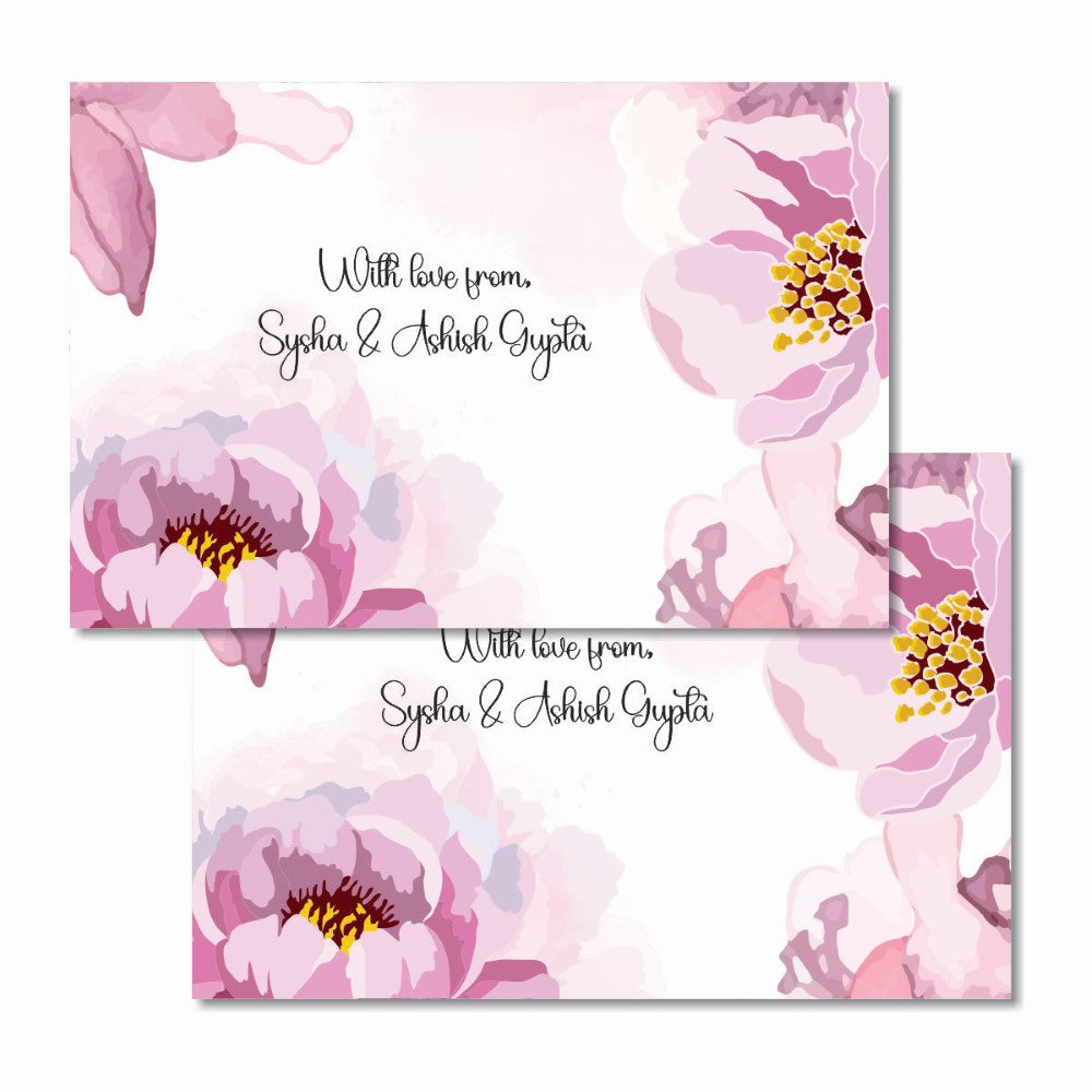 Gift tags rectangle - Petal & Grace