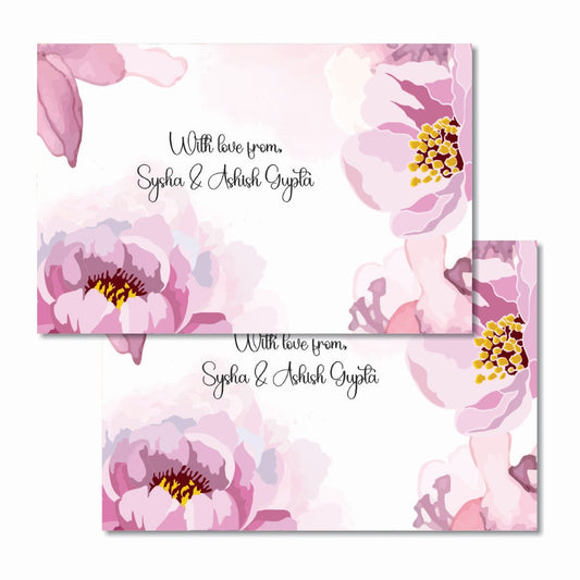 Gift tags rectangle - Petal & Grace