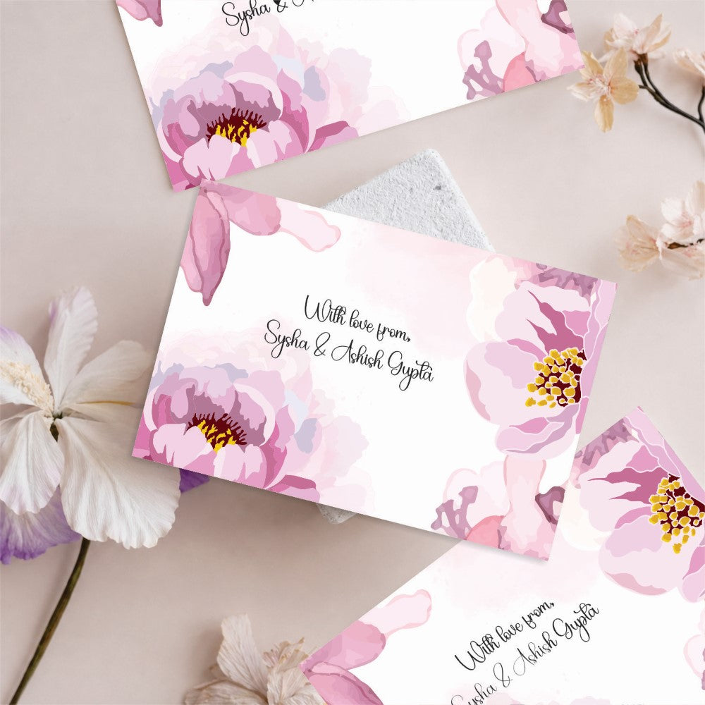 Gift tags rectangle - Petal & Grace