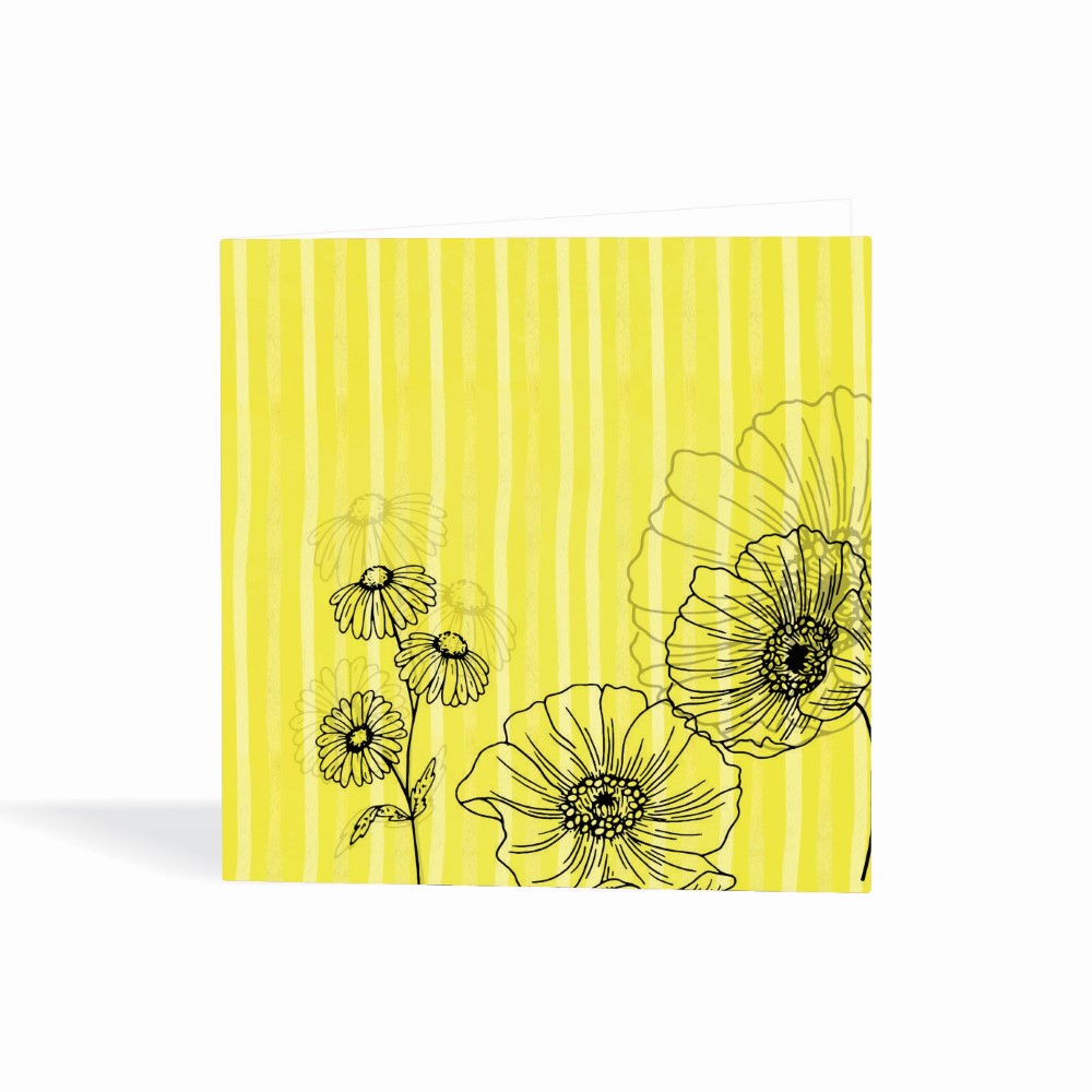 Personalised GIft Notecard - Sun Kissed Blooms