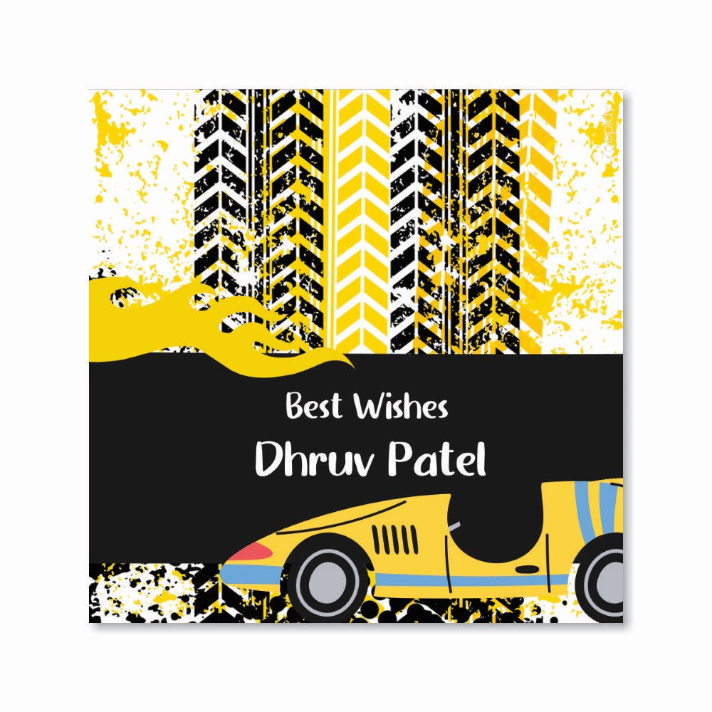 Gift Labels personalized - Racers Club