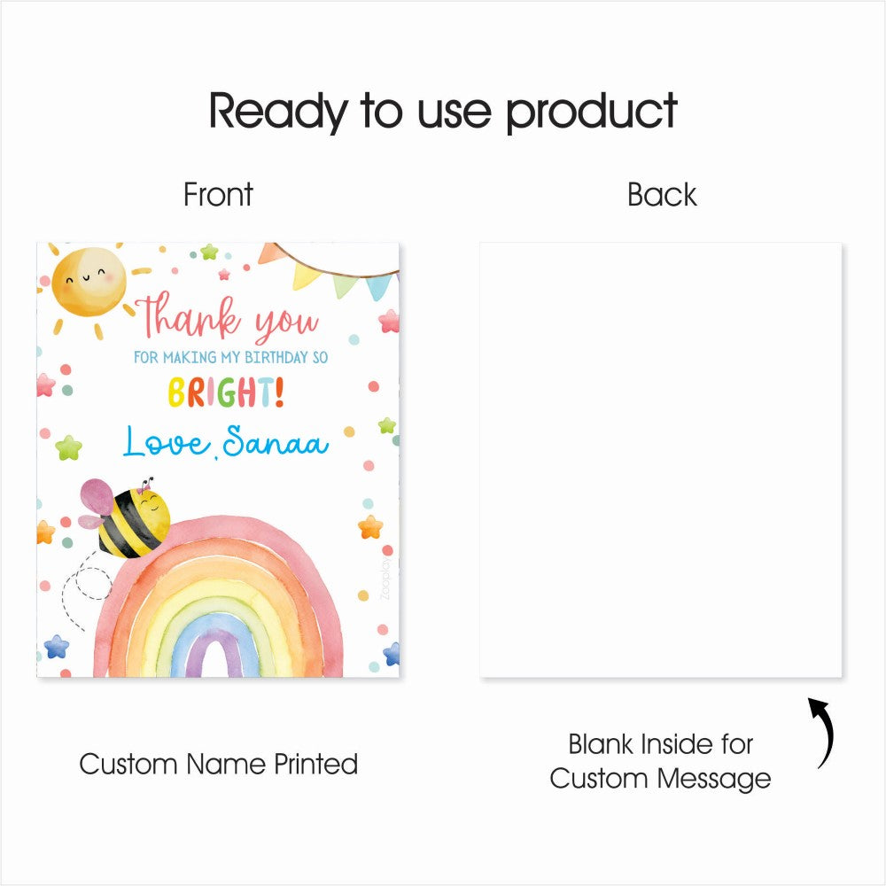 Thank You Tag - Rainbow Magic