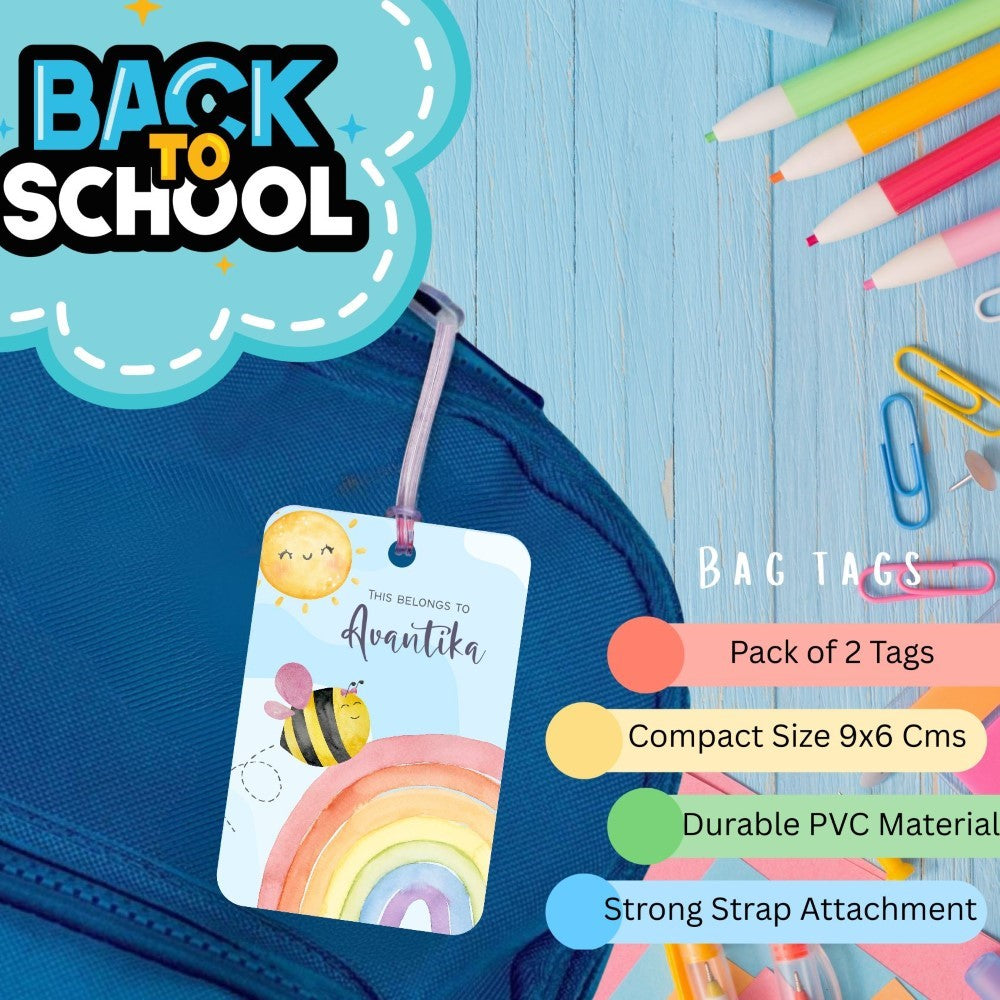 Bag Tag - Rainbow Trails
