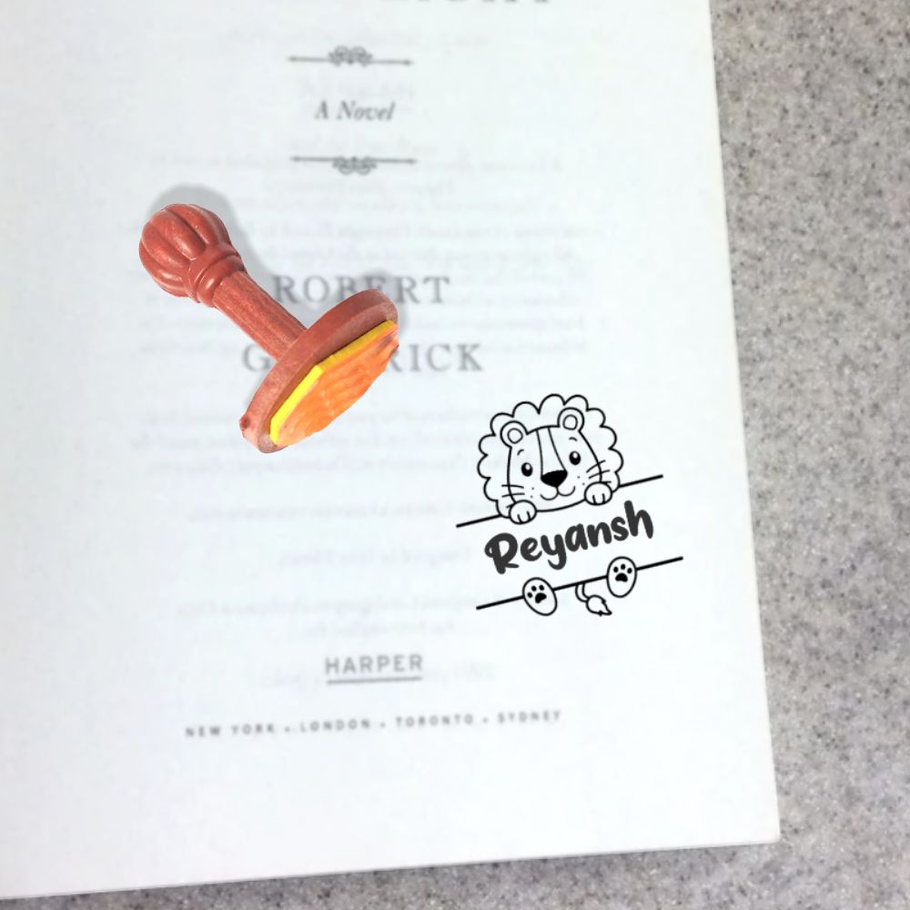 Book stamp - Regal Roar