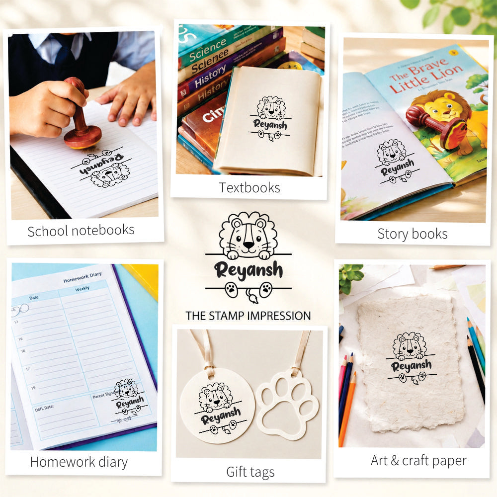 Book stamp - Regal Roar