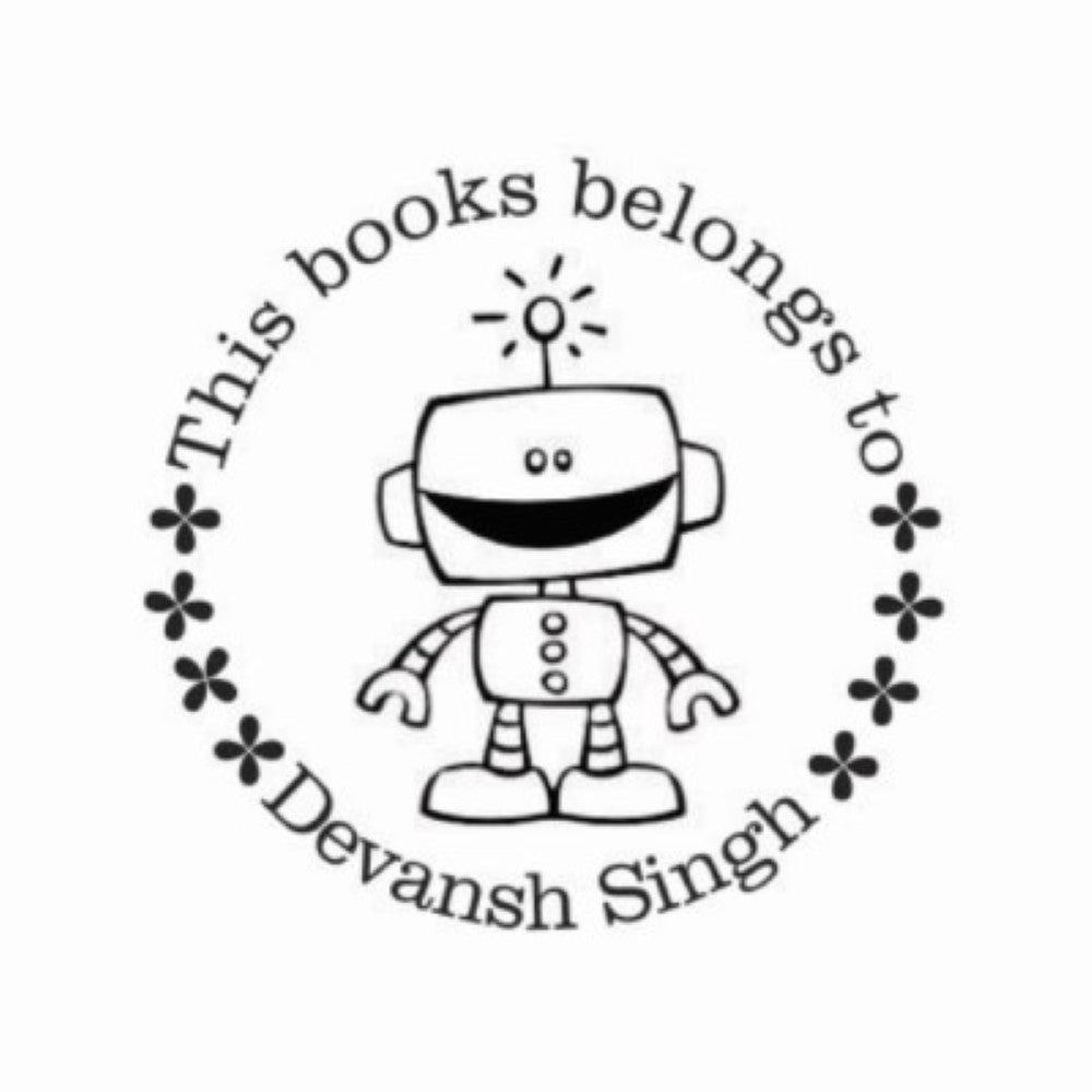 Book stamp - Robot