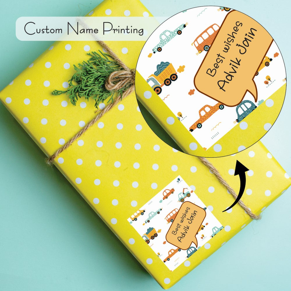 Gift tags Square - Rolling Joy