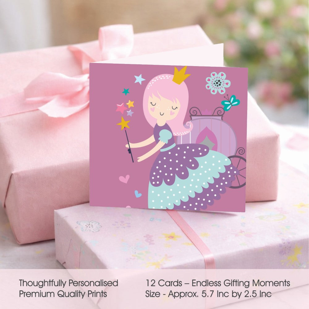 Personalised GIft Notecard - Royal Sparkle