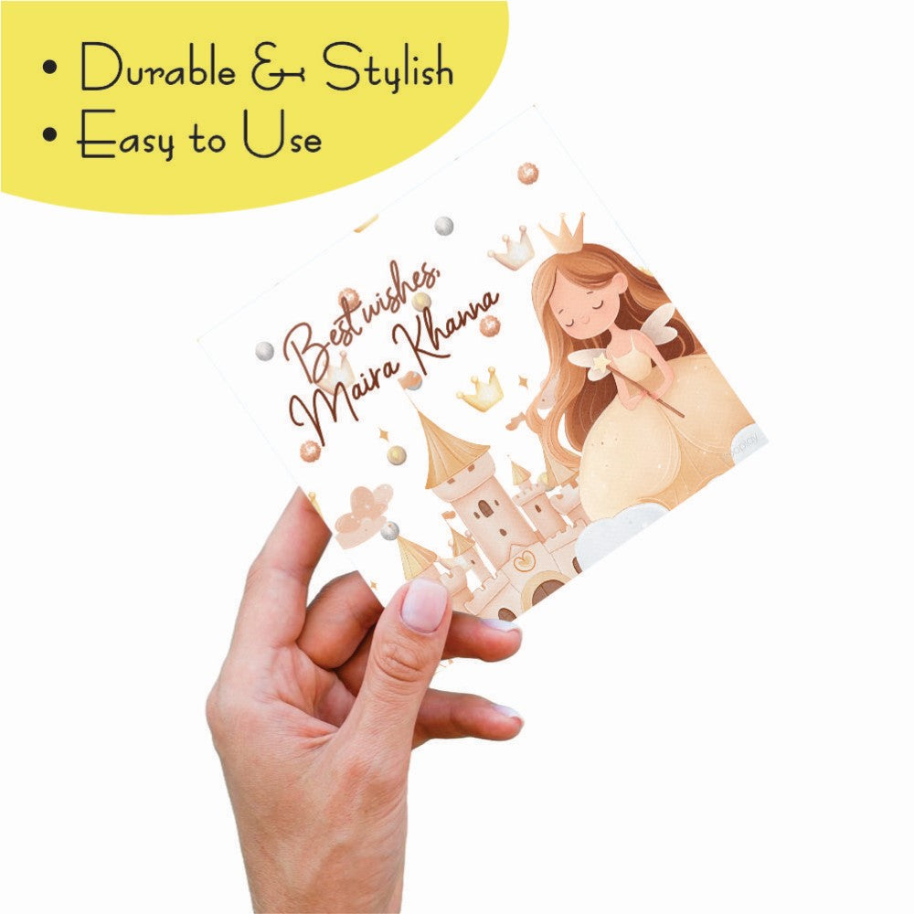 Gift tags Square- Royal Wishes