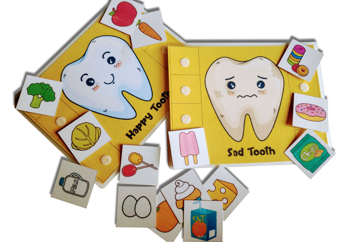 Happy Tooth Sad Tooth Sorting Activity