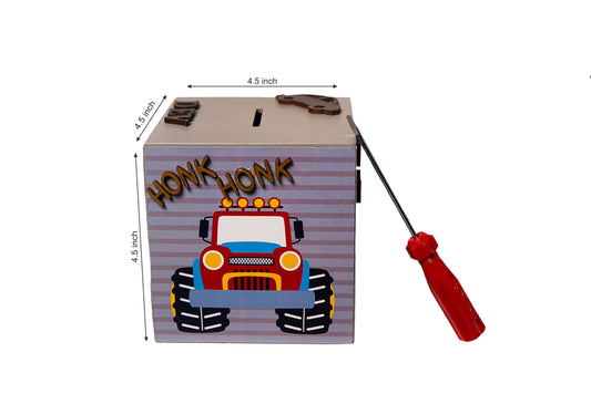 Monster Truck Theme Piggy Bank