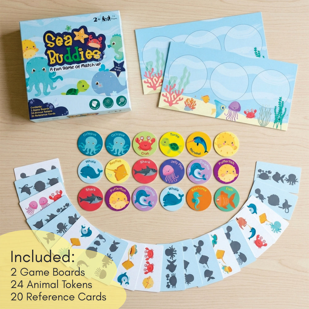 Sea Buddies – A Fun Game of Match-Up!