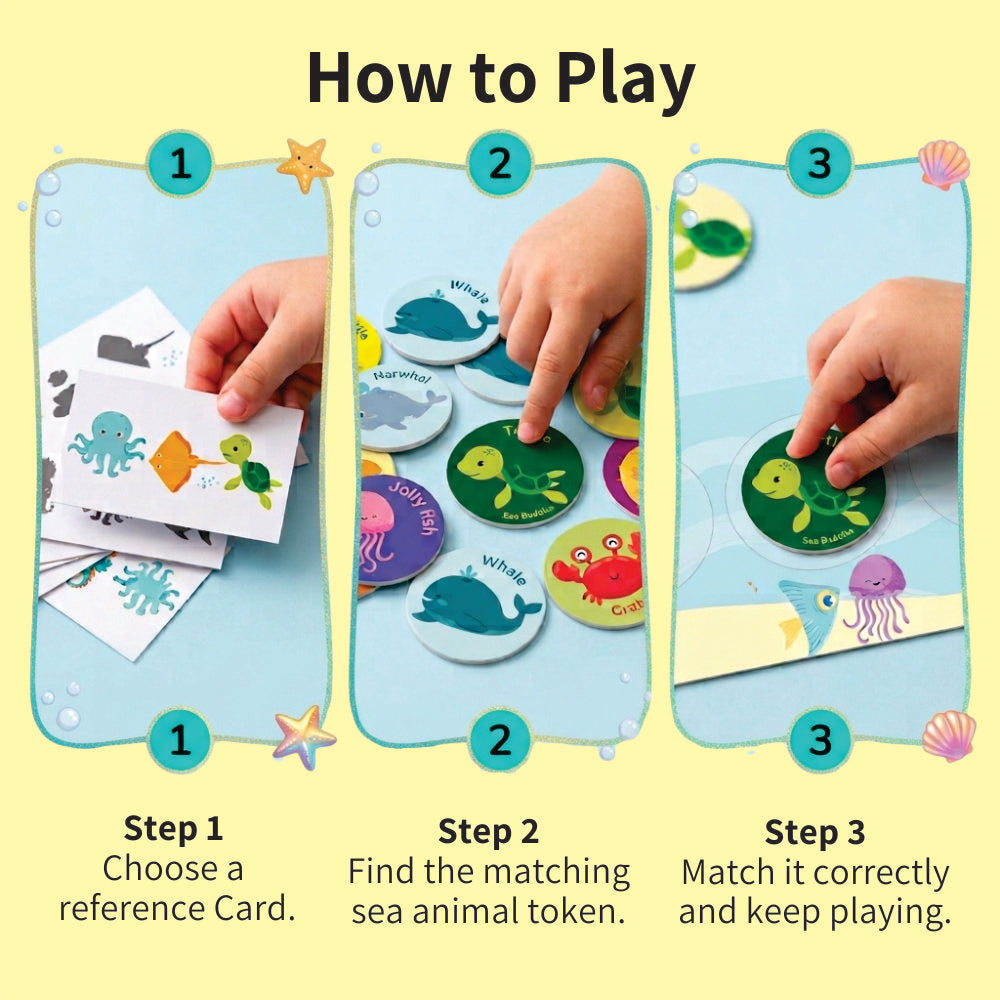 Sea Buddies – A Fun Game of Match-Up!