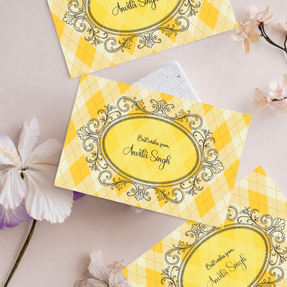 Gift tags rectangle - Sunshine Grace