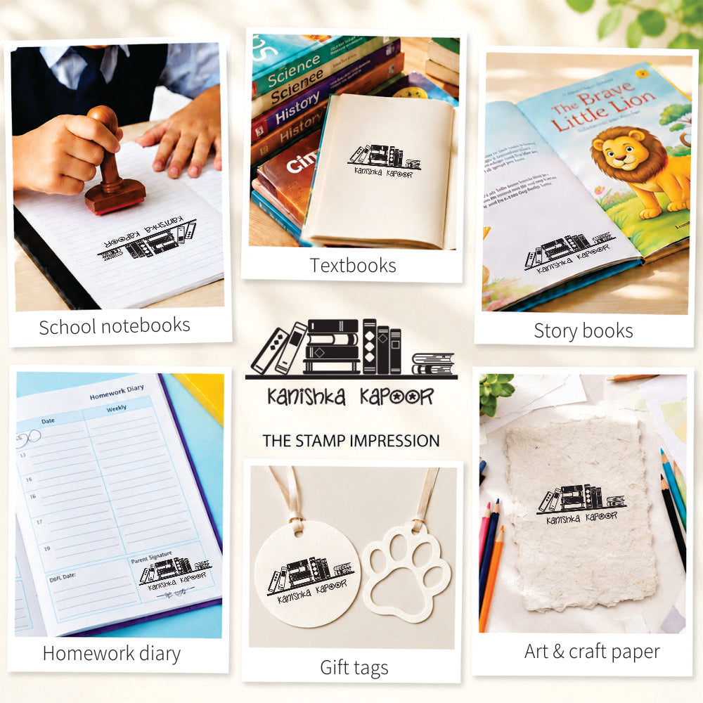 Book stamp - Tales on the Shelf