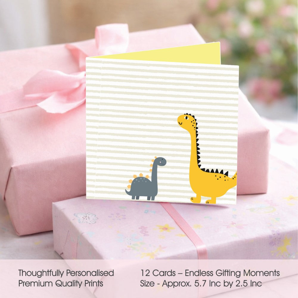Personalised GIft Notecard - Tiny Roars