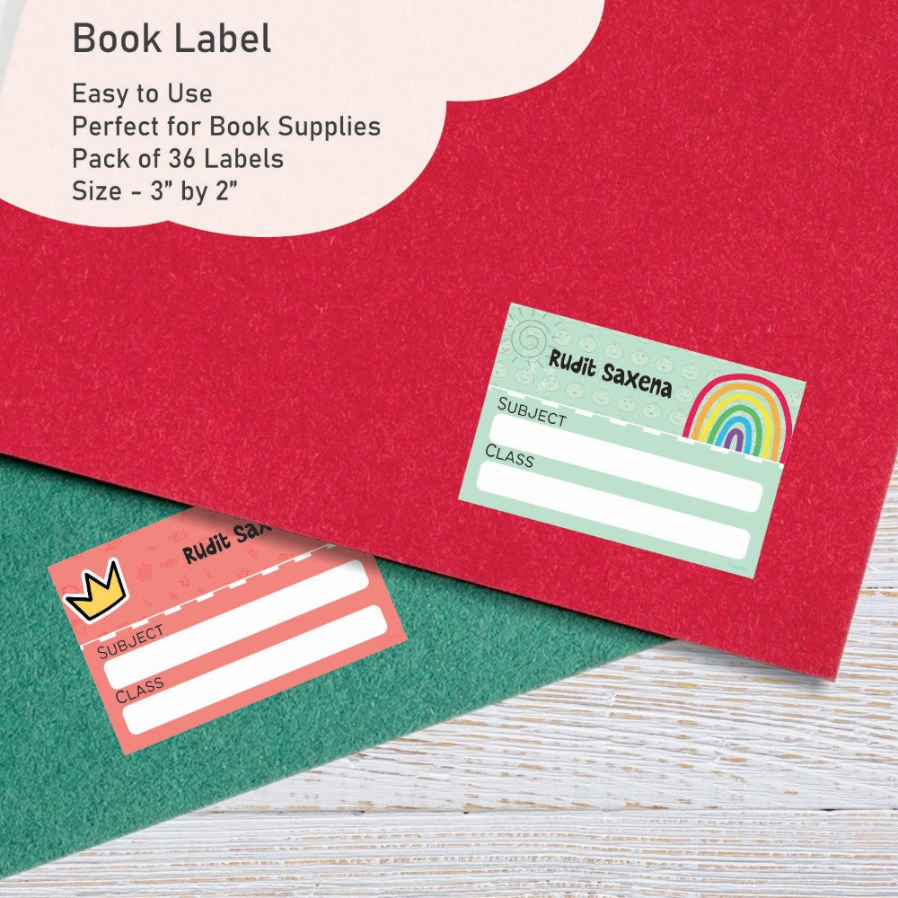 Personalised Book Labels - Tiny treasures