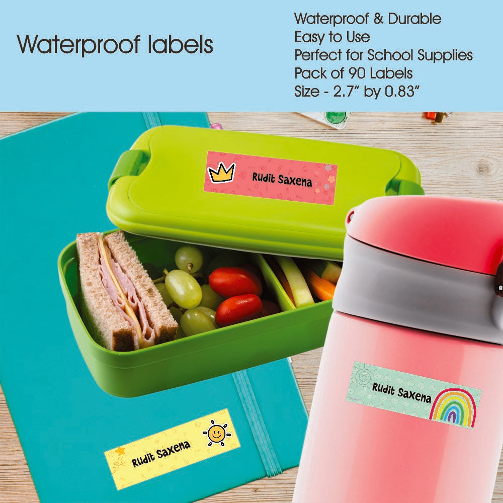 Waterproof Name Labels - Tiny treasures