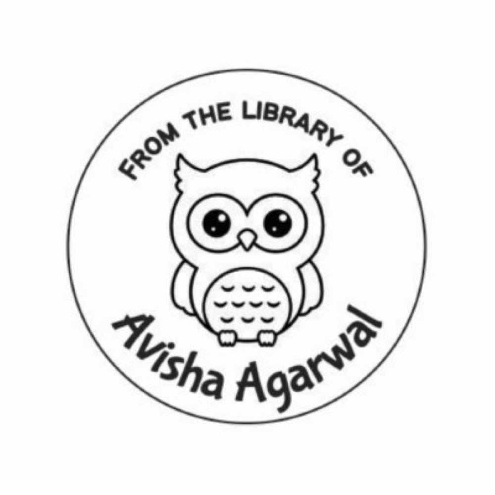 Book stamp - Twilight Hoot