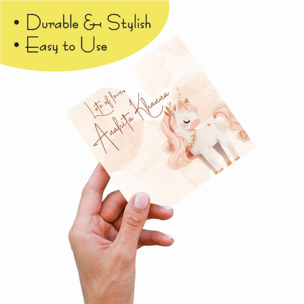 Gift tags Square - Unicorn Dreams