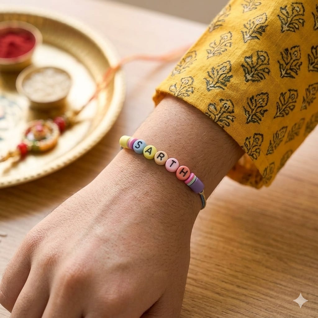Simple Name Rakhi