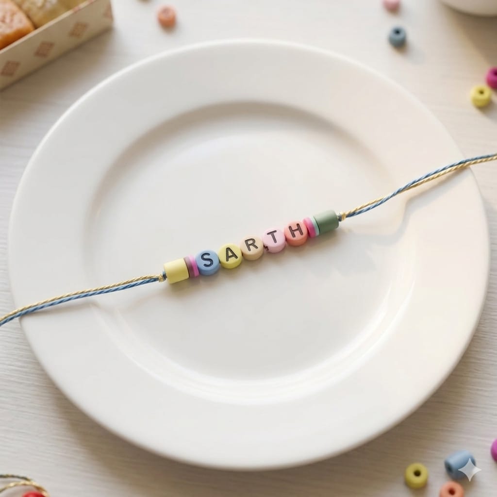 Simple Name Rakhi