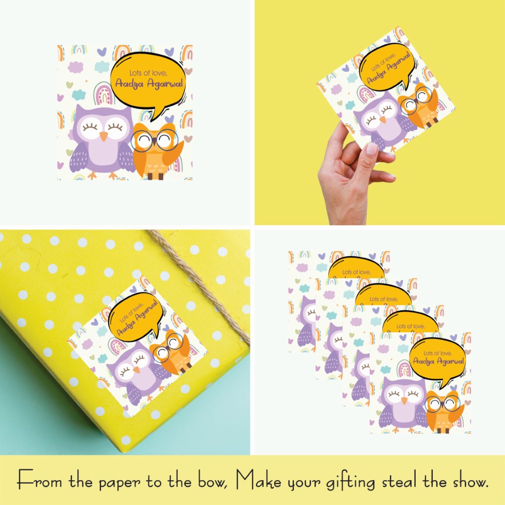 Gift tags Square - Wise & Whimsy