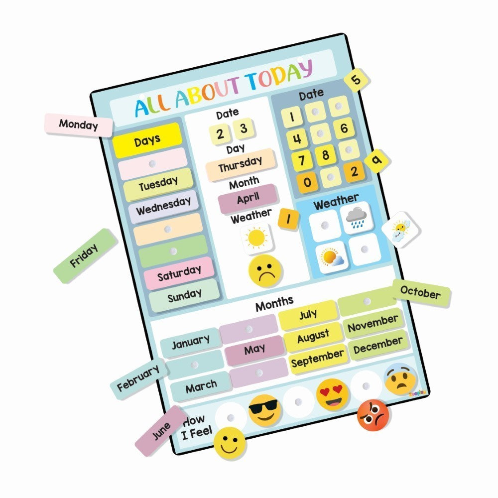 Wooden Calender Activity