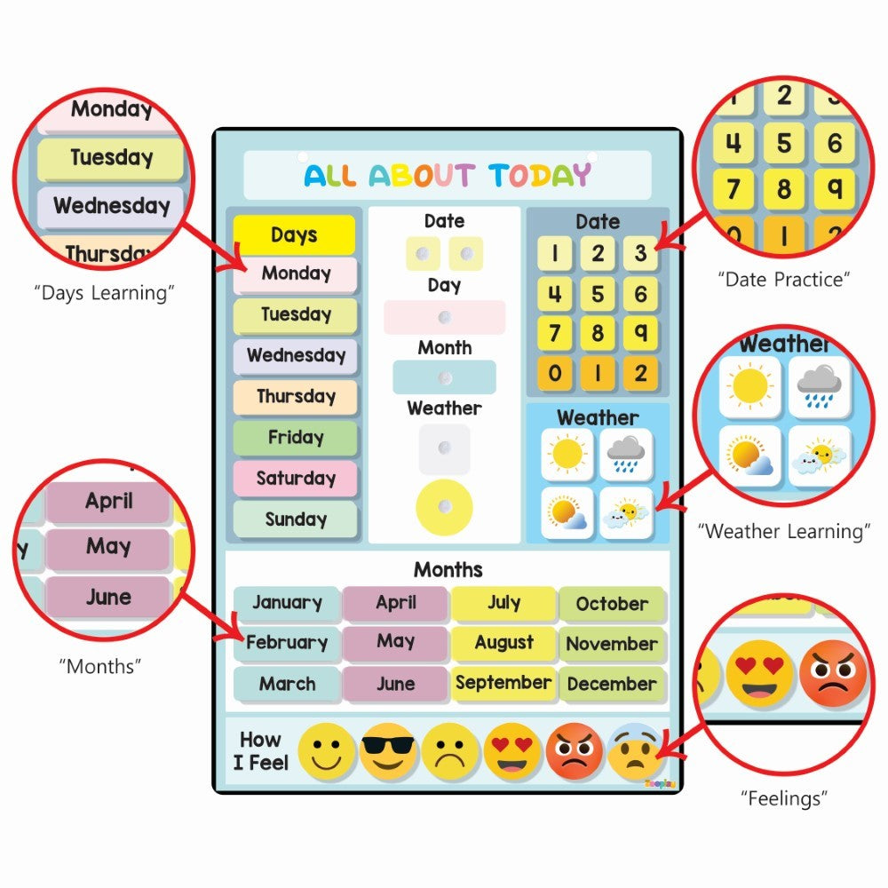 Wooden Calender Activity