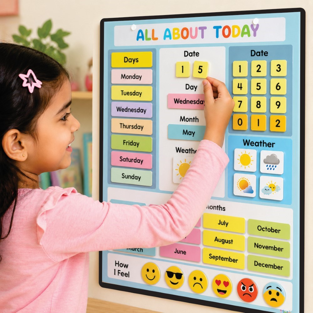 Wooden Calender Activity