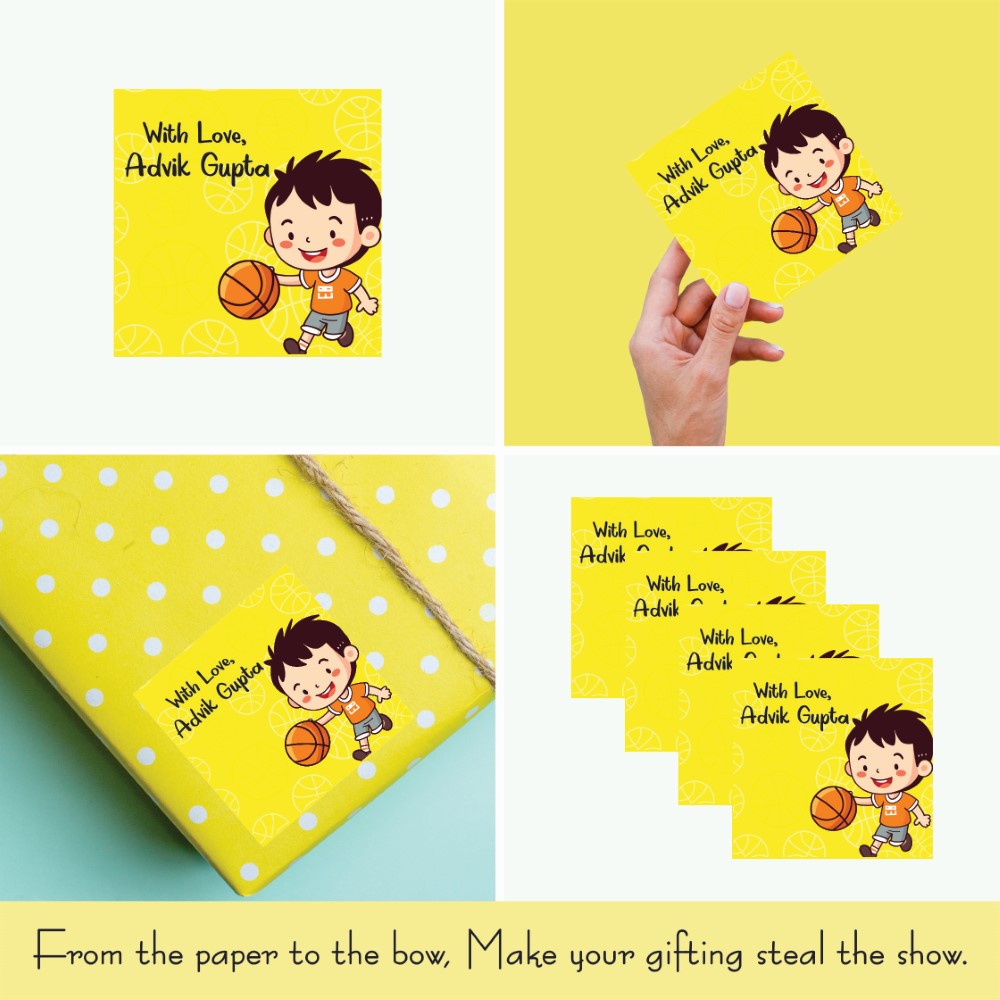Gift tags Square - Lil Dunker